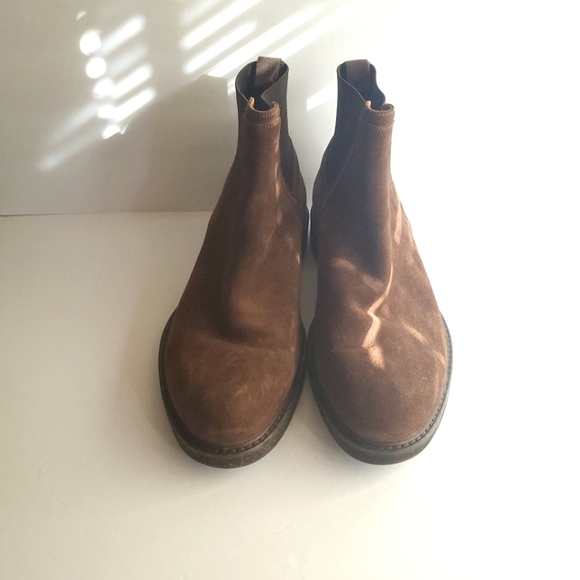 Aquatalia Brown Suede Shoes Size 11.5 - Picture 2 of 6